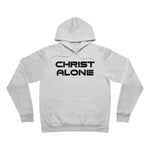 Unisex Hoodie - Christ Alone Inspirational Pullover